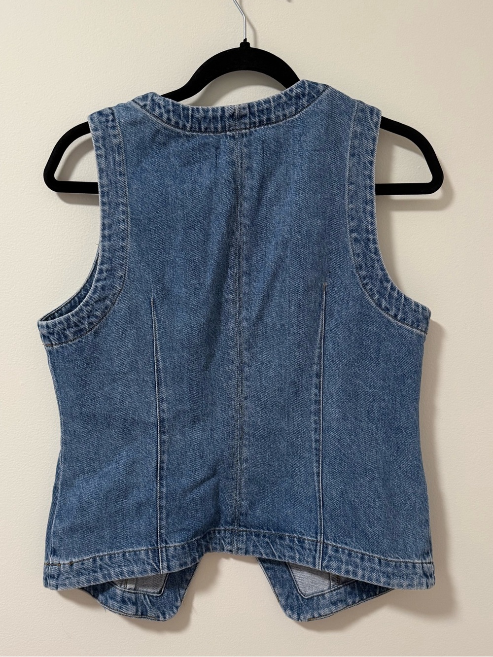 NWT Madewell Denim Cutaway Vest Top - Size 10 - Picture 2 of 6
